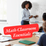 A female math teacher teaches math to students