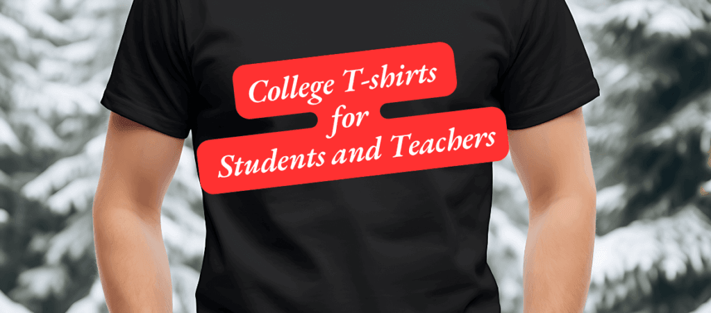 College T-shirts Banner